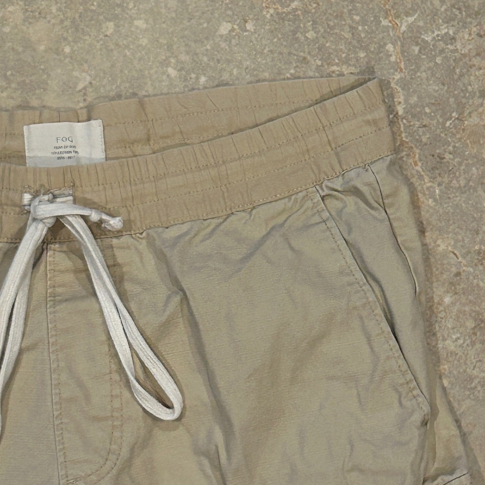 FOG Fear of God‎ Collection Two 2016-2017 Pant M Tan Cargo Ankle Zip Streetwear